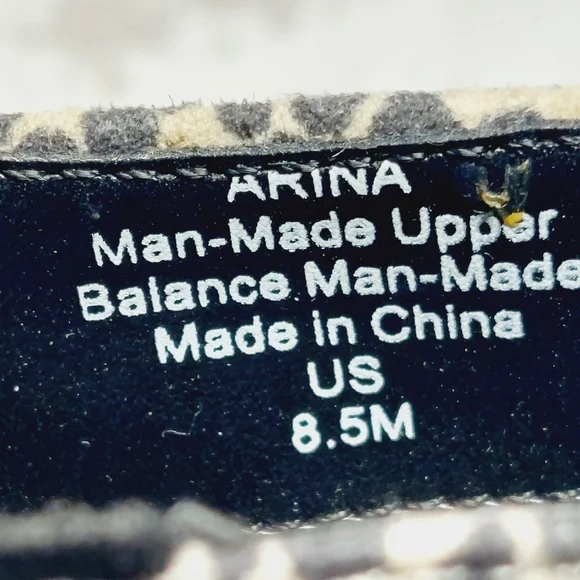 NEW Kelly & Katie Arina Animal Print Black White High Heel Ankle Boots D839 - Picture 11 of 12